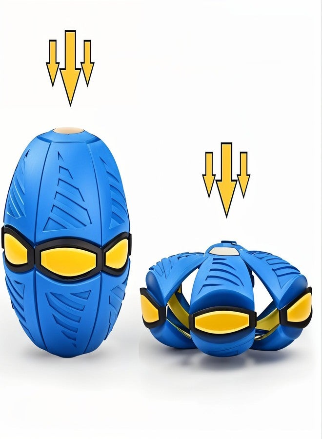 Todfod Flying Magic UFO Transforming Flying Disc Toy for Kids | Colorful Shape-Shifting Ball Game - Image 2